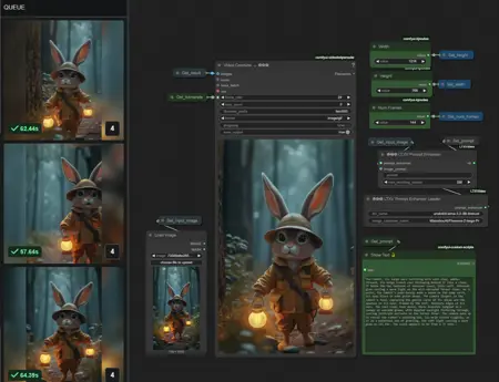 Private Modified Workflow for LTXV 0.9.6 Distilled