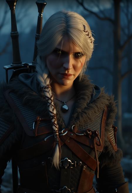 Ciri - Witcher 4 [FLUX] - Character from Witcher 4 Trailer v1.0
