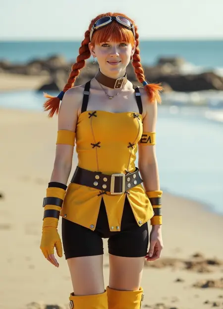 Skies of Arcadia: Aika (FLUX)