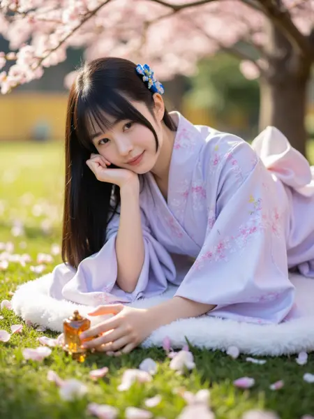 X和服浴衣Kimono Yukata(Lib)