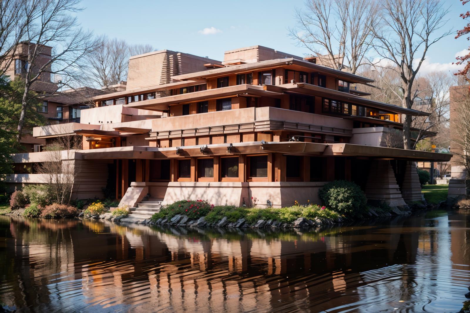 Frank Lloyd Wright Style Architecture image by thorenx1706632