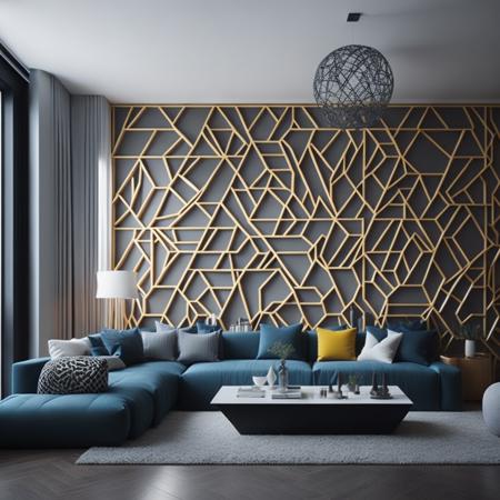 Geometric style  Geometric style interior design Geometric design