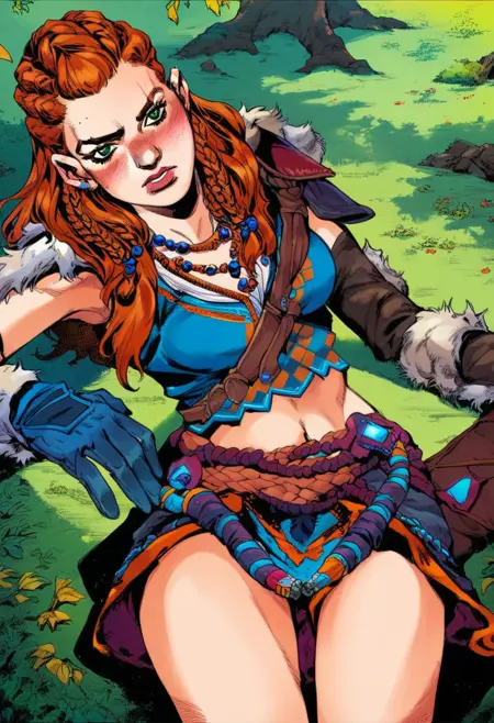 Hirohiko Araki Style (JoJo's Bizarre Adventure) - LoRa Style - Pony Diffusion XL