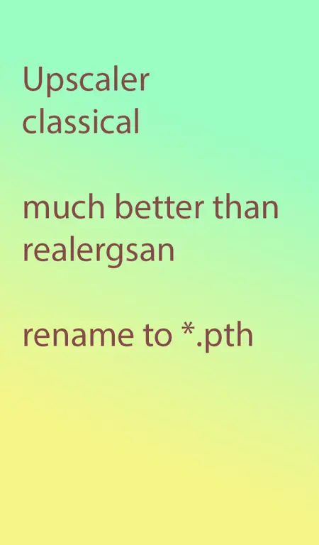 forget Realergsan - classical is the best