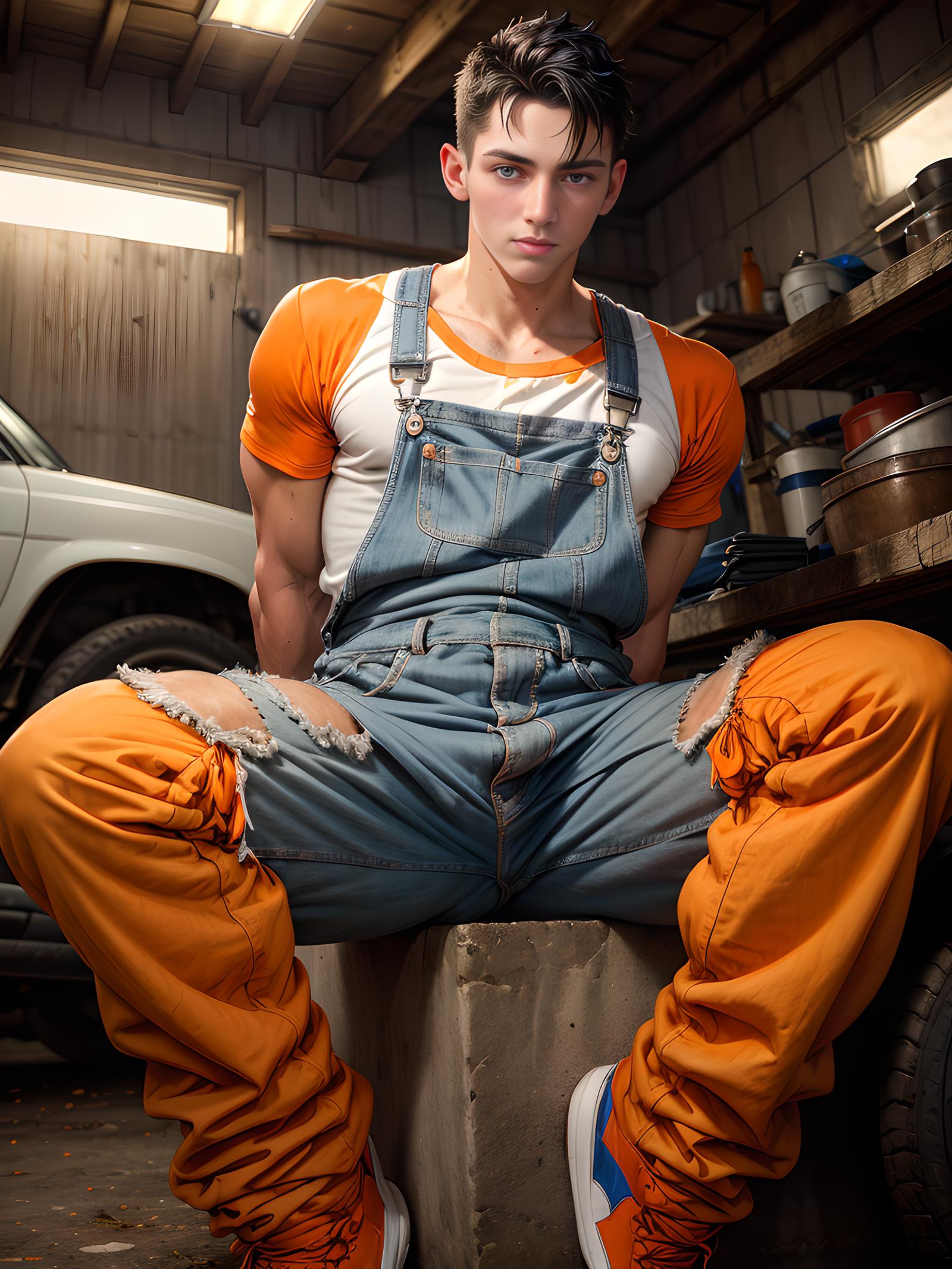 Sexy Mechanic Overalls image by stefan501
