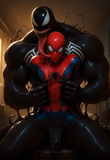 [Concept] Venom Assimilation/Transformation/Corruption - IllustriousXL|NAI - NAI