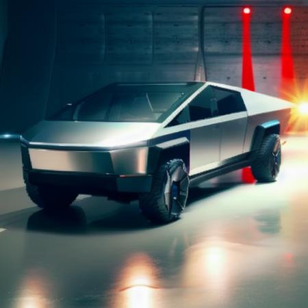 Tesla Cybertruck LoRA v1.2