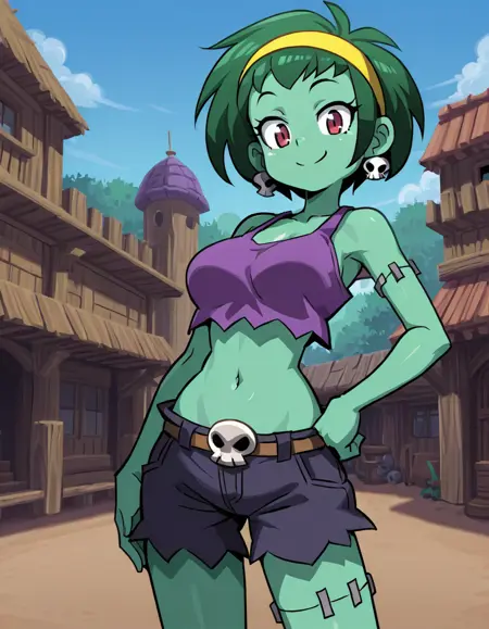 Rottytops (Shantae series) Pony + Illustrious