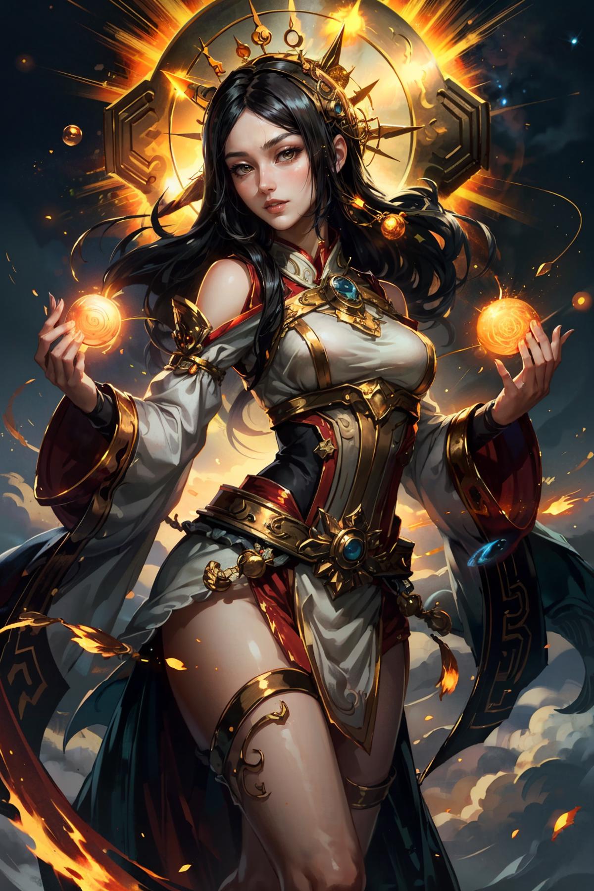 Amaterasu from Smite image by BloodRedKittie