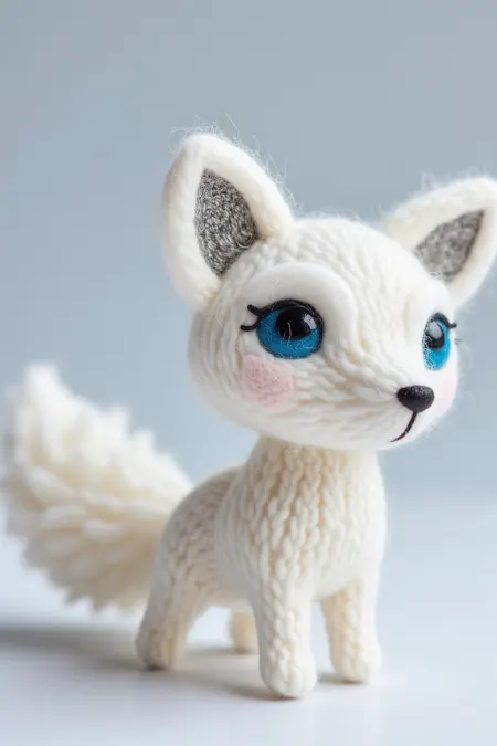 Fluffy | Felt - needle_felted