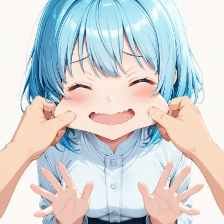 Civitai POV このすば風頬引っ張り / POV Konosuba-style Cheek Pulling