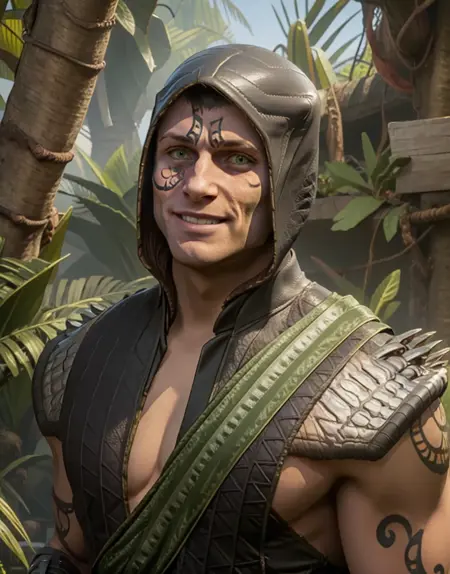 Reptile (Mortal Kombat 1 - Human Form)