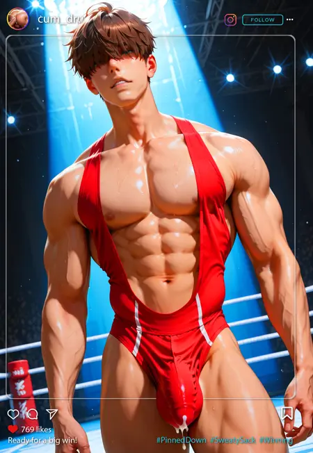 Hunk Style - Male Model - Muscular Male