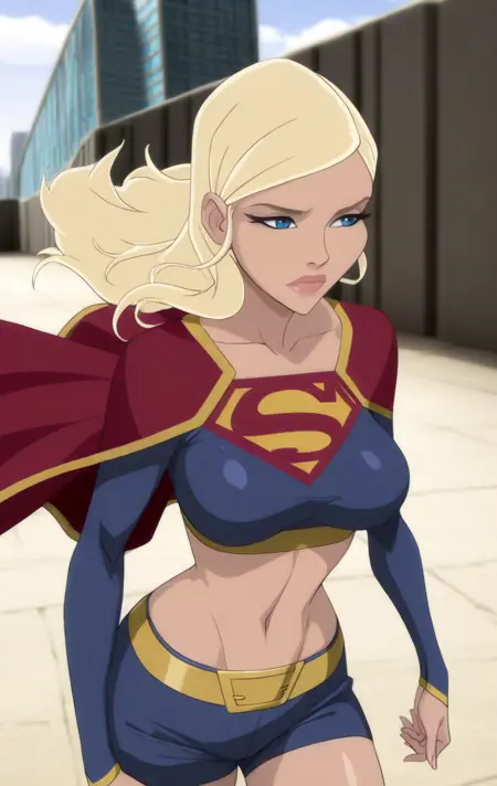 Supergirl from Superman Unbound