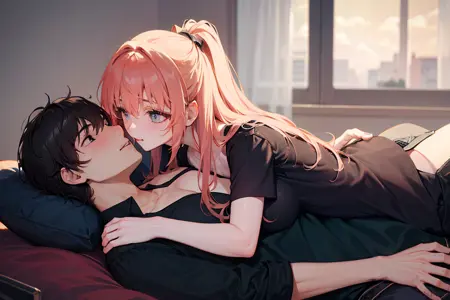 pose Lying on person