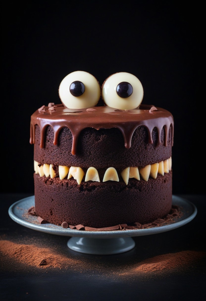 chocolate cake with googly eyes and sharp teeth, dark background, quality photo, moist texture, frosting, studio photo, slice . shallow depth of field, vignette, highly detailed, high budget, bokeh, cinemascope, moody, epic, gorgeous, film grain, grainy
zavy-flrscnc, fluorescent, fluorescent dust, fluorescent spraypaint, glowing dust