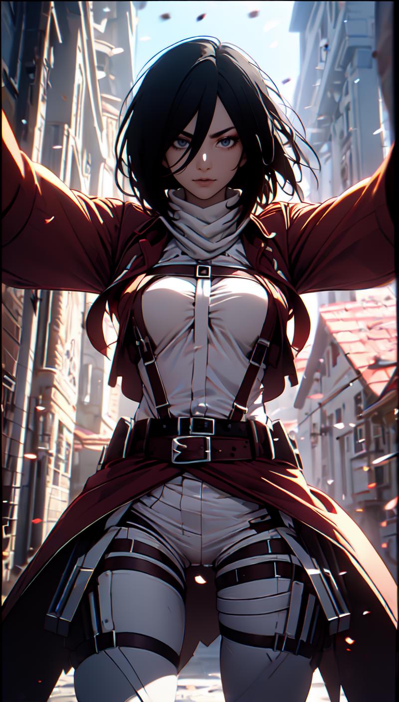 绪儿-三笠 Mikasa image by Antivash