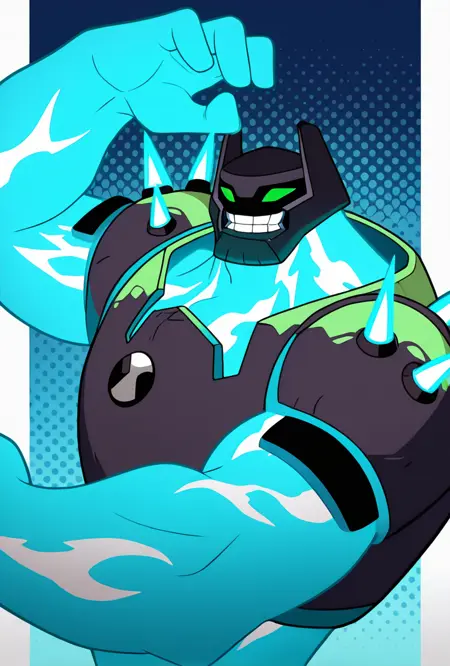 Shockrock -- Ben 10 reboot 2016 (chaquetrix support) Noob + illust
