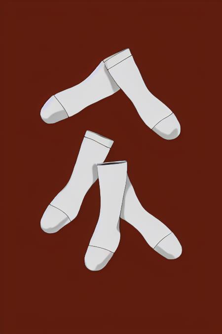 masterpiece, best quality, simple background, white socks, <lora:white socks:0.6>