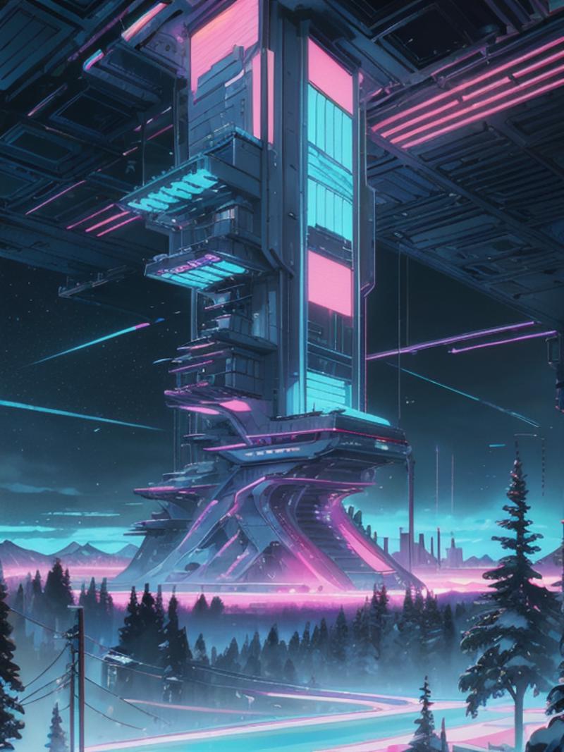 Retrowave Tech - World Morph image by ipArchitecture