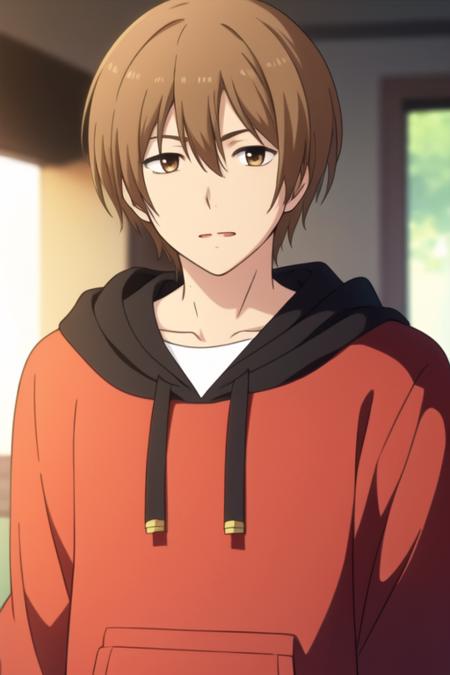 ryou_yoake brown hair brown eyes