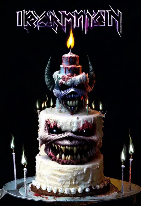 Iron Maiden Style - Pixart-Sigma