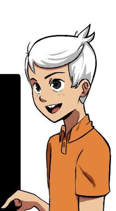 Lincoln Loud White hair freckles The loud house