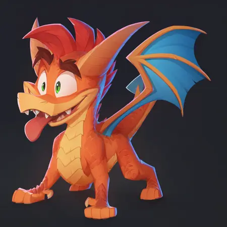 Sprash Dragdicoot (FanCharacter) PonyXL
