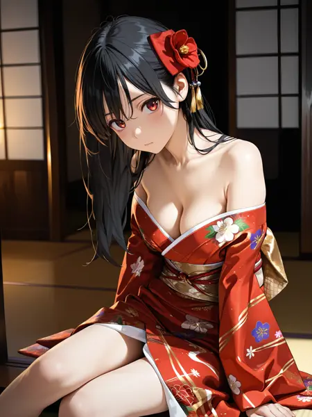 japanese kimono clothes cosplay (outfit)