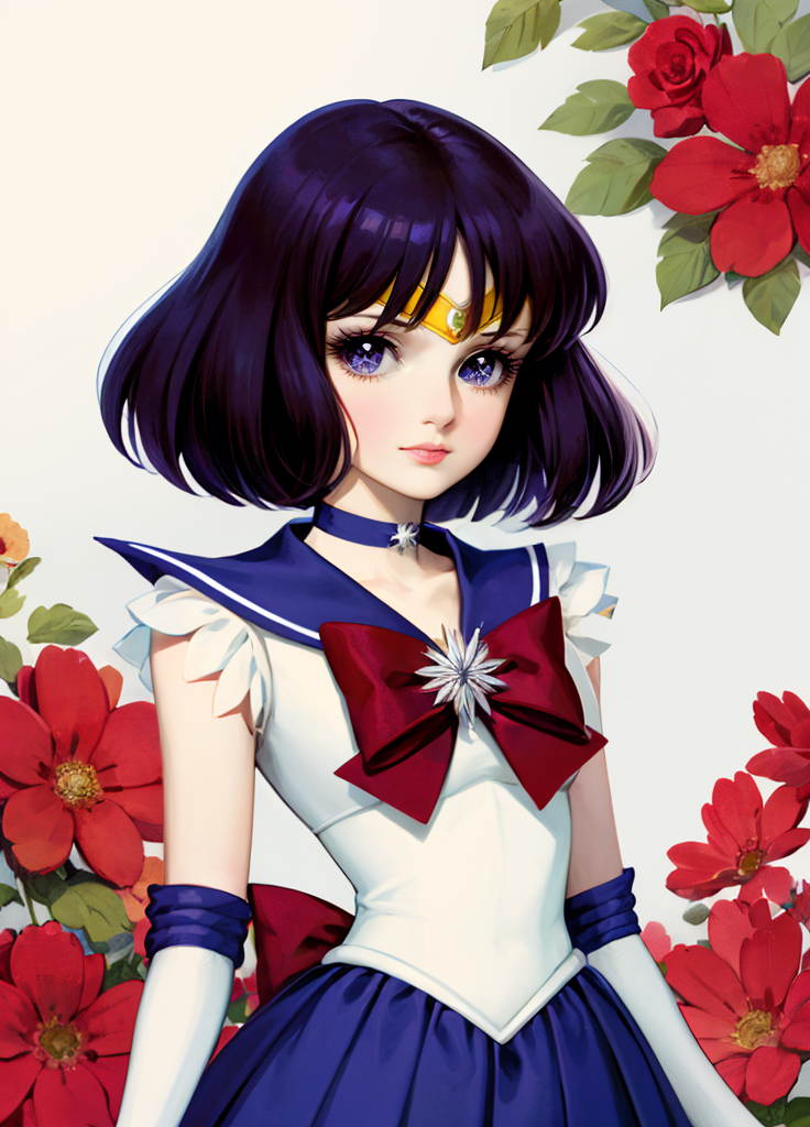 Lilac Sailor Moon Collar