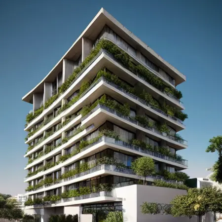 Plants on Facade|绿植立面