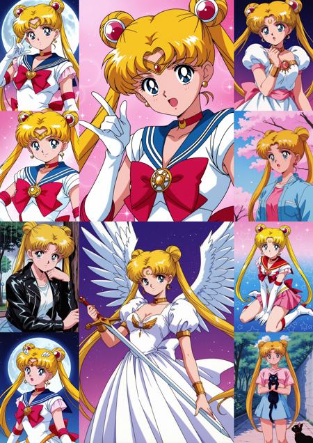 Usagi Tsukino (Sailor Moon) - Retro - [Character] - IllustriousXL v1.0