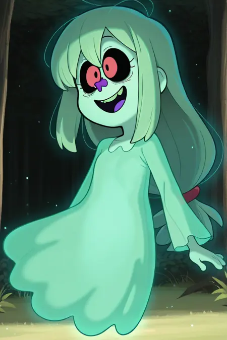 Ghost and Wraith species- The Ghost and Molly McGee