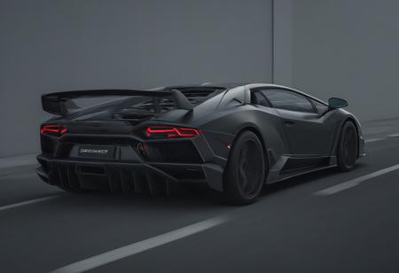 Techwear fashion countach,<lora:CHV-Zoom:1>,Cornelisz Hendriksz Vroom vehicle,car,driver [1],exhaust smoke [2], . Futuristic, cyberpunk, urban, tactical, sleek, dark, highly detailed