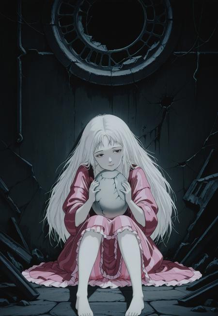 Angel's Egg Style - 1985 anime illustrious