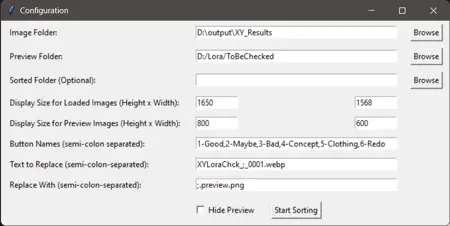 Image Sorting Organization Tool