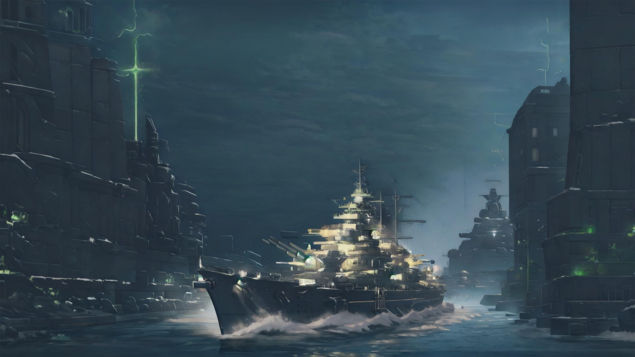 Bismarck Battleship image by HC94