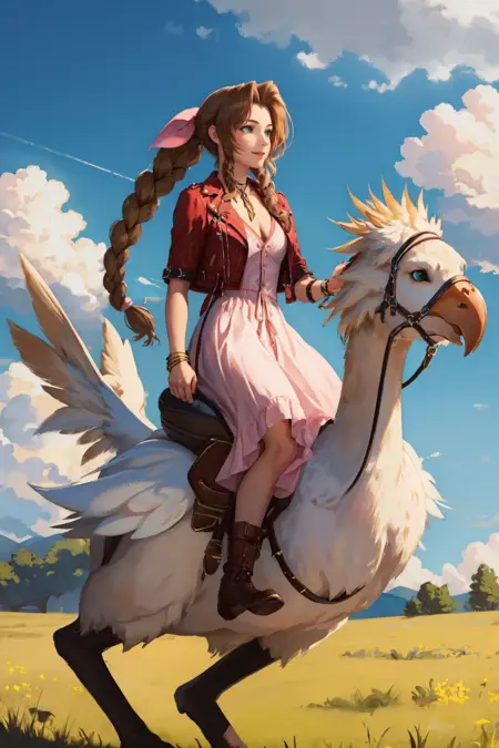 Chocobo Riding (Final Fantasy) LoRA