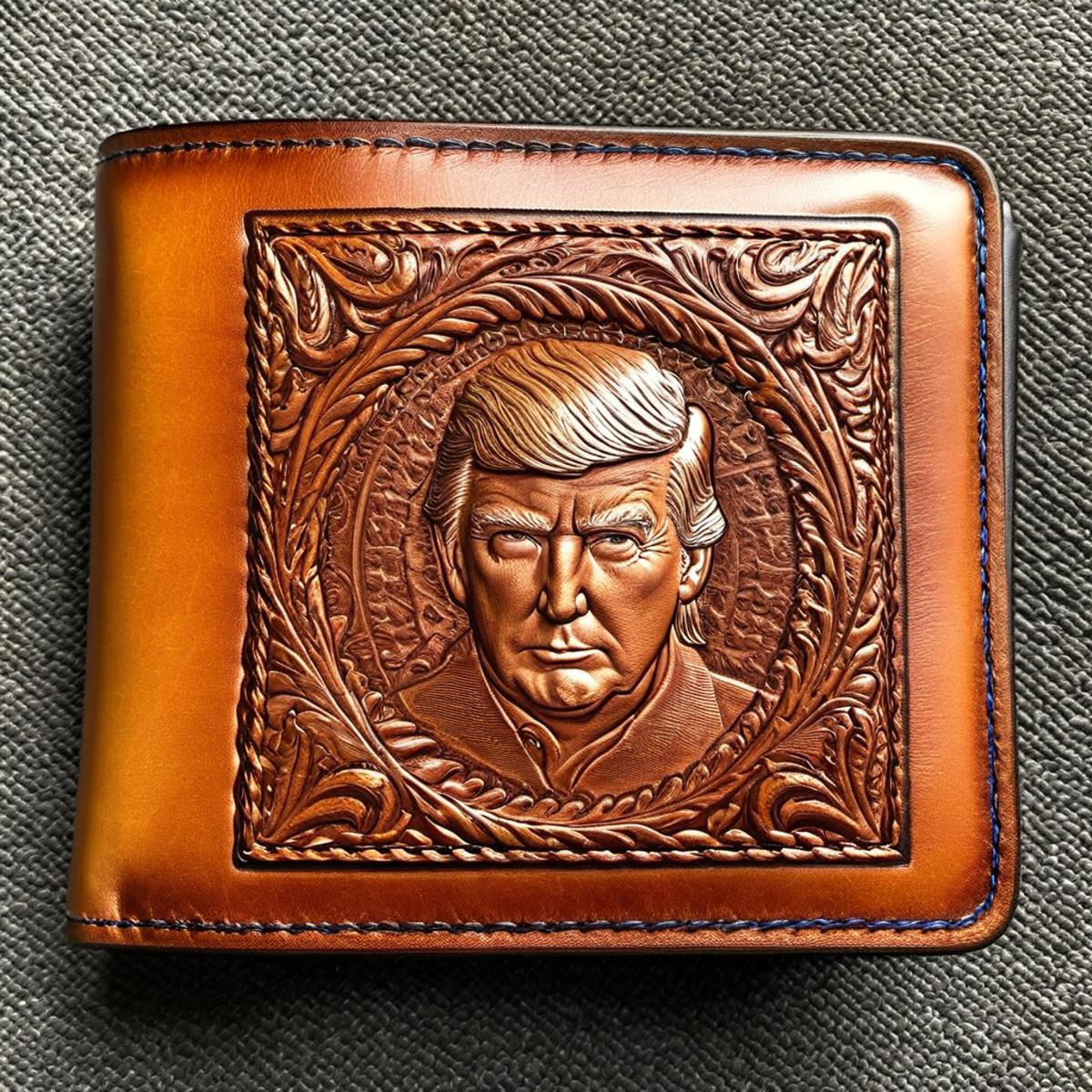 Sheridan Style Western Tooled Leather XL image