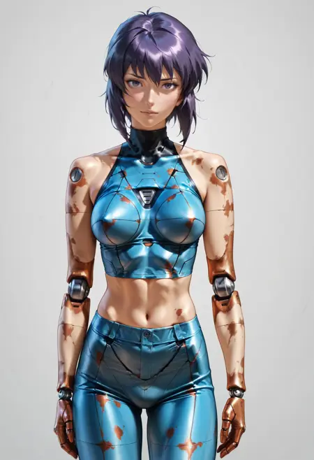 Rusty Cyborg Bodysuit