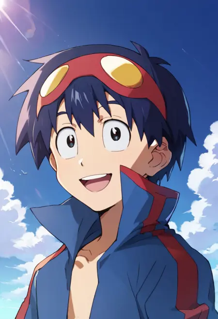 Simon - Gurren Lagann (Pony)