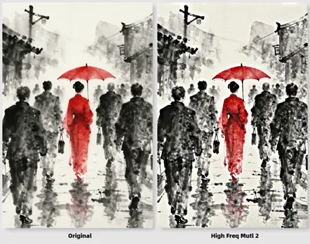 Latent Frequence Enhancer