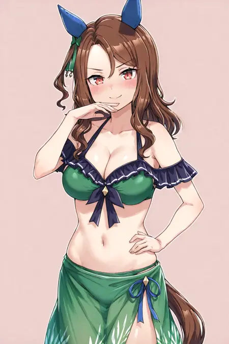 King Halo Bikini (キングヘイロー ビキニVer) - Umamusume