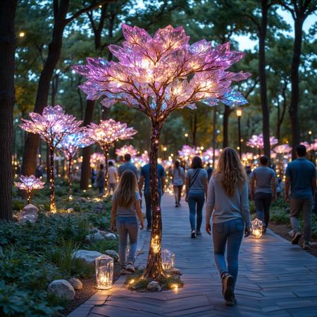 Crystal botanical garden FLUX @Ethanar V1