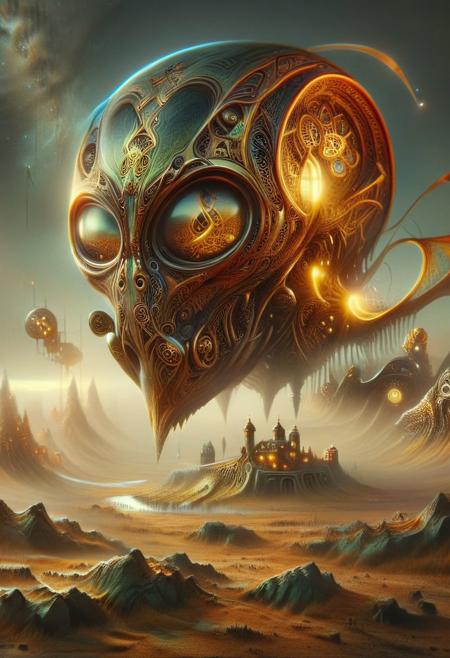 postapocalypse, steampunk, cyberpunk, horror, aesthetic of realism, newfangled marvelous opus, precise details, future-proof atmosphere, (hotpink and yellow colors:0.1), ral-cltc, alienzkin, zavy-lndskncht
