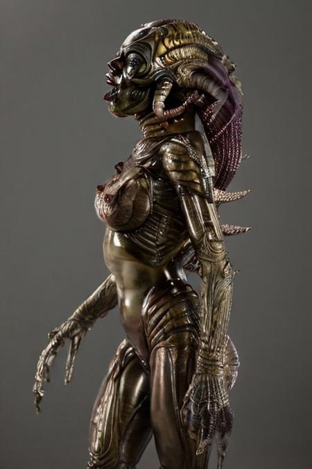 high quality, 1girl, species_sil, <lora:sil:0.75>cinematic lighting, epic, sexy, portrait. highly detailed, busty, (beautiful, masterpiece, best quality, extremely detailed face), perfect lighting, from side, kiss, profile, rim lights, 1girl, species_sil, alien, sexy, <lora:sil:0.85>, (huge breasts, big hips), petite, shine skin, tentacle hair, tongue out, tongue, night, body poses