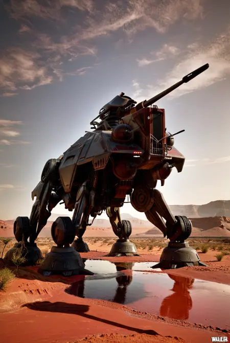 Star Wars: All Terrain Tactical Enforcer SDXL
