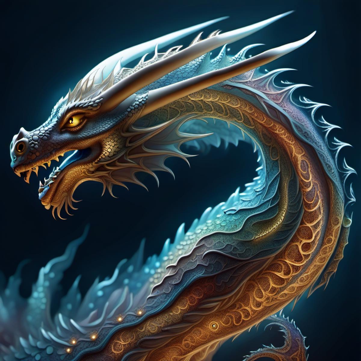 SDXL Dragon Style image by The_Real_Black