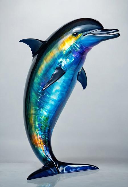 Dolphin breathing fire with its mouth, 
Broken Glass effect, 
no background, 
stunning, 
something that even doesn't exist, 
mythical being, 
energy, 
molecular, 
textures, 
iridescent and luminescent scales, 
breathtaking beauty, 
pure perfection, 
divine presence, 
unforgettable, 
impressive, 
breathtaking beauty, 
Volumetric light, 
auras, 
rays, 
vivid colors reflects