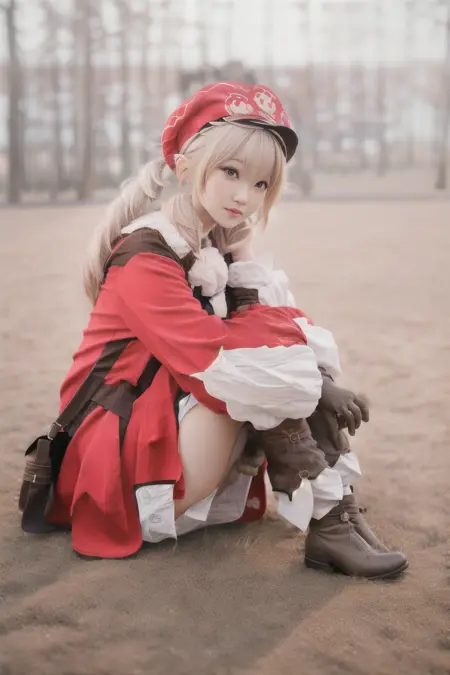 【Realistic & Anime】genshin impact - klee (cosplay) / 原神 -可莉- cosplay